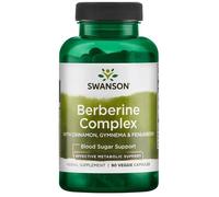 Swanson Berberine Complex with Cinnamon, Gymnema & Fenugreek - 90 Veg Capsules