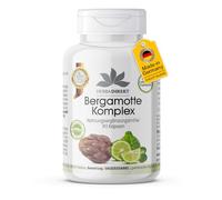 Complexe de Bergamote - 90 gélules avec artichaut et choline - fortement dosé - végan | Herba Direkt - Qualité des pharmacies allemandes