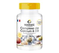 Complexe de Calcium & Vitamine D - avec 300mg de Calcium, 75mg de Magnesium & Vitamine D3-100 gélules | Warnke Vitalstoffe - Qualité des pharmacies allemandes