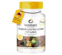 Complexe de Caroténoïde - 250 gélules -Lutéine, zéaxanthine, bêta-carotène et lycopène | Warnke Vitalstoffe - Qualité des pharmacies allemandes