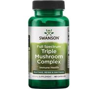 Complexe de champignons triple spectre complet 60 gélules Swanson Health Products
