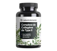 Complexe de Collagène Type 2 UC-II® avec OptiMSM® - Pour les Os, les Articulations & le Cartilage - avec Vitamines C, D & Zinc - Collagène Naturel Non Dénaturé - Sans Additifs & Testé en Laboratoire