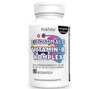 Complexe de Vitamine B, Vitamine B Complex Liposomales - 9 Vitamines B Méthylées pour Une Absorption Facile, Fourniture de 90 Jours (Pack of 1)