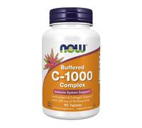 Now Foods Vitamine C-1000 Complexe tamponnée, 250 mg bioflavonoïdes – 90 comprimés
