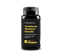 Complexe de Vitamine E Naturelle, Tocophérols & Tocotriénols, 120 Capsules | Avec de l'Huile d'Olive Vierge Extra | Gamme Complète | Antioxydant | Sans Soja | Zenement