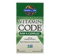 Complexe de vitamine K Code Raw - 60 capsules végétaliennes
