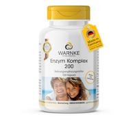 Complexe enzymatique en gélules - 100 gélules - Acérola, bromélaïne, bioflavonoïdes, ananas, figue et papaye - hautement dosé | Warnke Vitalstoffe - Qualité pharmaceutique allemande