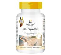 Complexe enzymatique - rutine, bromélaïne, trypsine et chymotrypsine - Topenzym Plus - 50 gélules | Warnke Vitalstoffe - Qualité pharmaceutique allemande