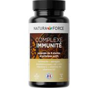 Complexe Immunité - Synergie de plantes adaptogènes_Défenses naturelles de l'organisme_Augmente les niveaux d'énergie et aide à réduire la fatigue_Boîte de 60 capsules, paquet de 3
