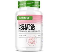 COMPLEXE INOSITOL - 2000mg de Myo & D-Chiro-Inositol - Vitamine B6 & Folate - pour les femmes ayant un désir d’enfant - contribue à une fertilité & hormone normales - 120 comprimés
