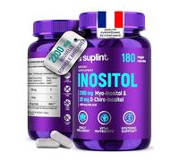 Complexe Inositol avec Acide Folique - 2200 mg Myo- & D-Chiro-Inositol - SOPK & Soutien du Cycle, Équilibre Hormonal - 180 Gélules Véganes - Haute Biodisponibilité - Testé en Laboratoire (1 Pack)