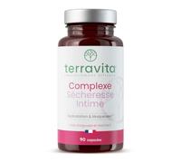 Complexe Sécheresse Intime | Huile d’Argousier riche en Oméga 7 + Vitamine E | Hydratation Profonde et Confort de la Peau, des Yeux et des Muqueuses | 90 Capsules Vegan | Made in France | Terravita
