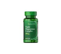 Complexe triple magnésium 400 mg 60 gélules à libération rapide Puritans Pride