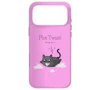 Complot mystérieux et Douillet Twist The Cat Did It Cosy Crime Book Lover Coque pour iPhone 17 Pro Max