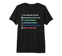 COMPLOTISTE THÉORIE du Complot LISTE des COMPLOTS T-Shirt Haut de Gamme
