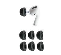 COMPLY Écouteurs en Mousse pour Apple AirPods Pro Generation 1 et 2, Confort Optimal | Coupe Amovible, Moyenne, 3 Paires