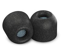 COMPLY - Embouts d'écouteurs en Mousse à mémoire de Forme pour Sport avec Protection Anti-Transpiration, Embouts de Rechange pour Un Style de Vie Actif Conçu pour B&O Large, 3-Pairs Noir