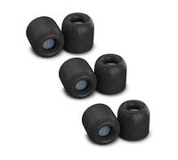 COMPLY - Embouts d'écouteurs en Mousse à mémoire de Forme pour Sport avec Protection Anti-Transpiration, Embouts de Rechange pour Un Style de Vie Actif pour B&O Moyen Noir