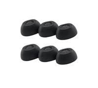 Comply Lot de 3 Paires d'embouts en Mousse à mémoire de Forme pour 1More Evo, Huawei Freebuds Pro 2, JBL Live Pro 2, JBL Quantum TWS - Noir