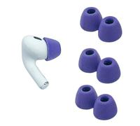 Comply Lot de 3 Paires d'embouts en Mousse à mémoire de Forme pour Apple AirPods Pro génération 1 et 2, Confort Ultime, Ajustement inébranlable, fabriqués aux États-Unis, Taille S, Violet Lilas