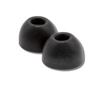 COMPLY TrueGrip Pro Embouts en Mousse compatibles avec Jabra 75t/65t. Confortables. À clic. Reste en Place. Isolation sonore. Se Range dans Un étui de Chargement (Taille S, 3 Paires)