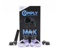 Comply TW-400-C | Embouts TrueGrip Max en Mousse à mémoire de Forme pour Powerbeats Pro 2, Technics EAH-AZ80 et Plus | Confort Ultime, Ajustement sûr, Isolation Acoustique supérieure | Noir, Taille L