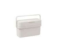 Joseph Joseph Caddy de recyclage Compo 4 - 4 L, aération, montage sur porte en option - Stone