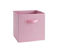COMPO Boîte de rangement/tiroir pour meuble en tissu - 27 x 27 x 28 cm - Vieux rose