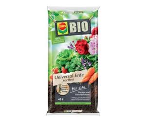COMPO COMPO Terre universelle bio 40 l sans tourbe Quantité:1