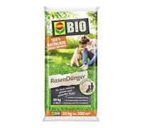 COMPO Engrais bio pour gazon 20 kg, engrais naturel avec effet longue durée pour 500 m²
