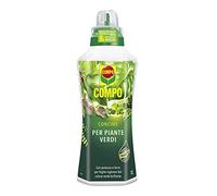 Compo Engrais liquide pour plantes vertes, plantes d'intérieur et de balcon, 1 L, 9 x 7,9 x 28 cm