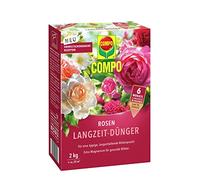 COMPO Engrais longue durée pour roses 2 kg | Pour de magnifiques roses, une alimentation optimale en nutriments, favorise des couleurs intenses des fleurs