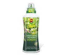 Compo Engrais pour plantes vertes et palmiers, liquide Engrais pour fleurs avec un nährstoff Combinaison Idéal pour les plantes vertes, 1 L