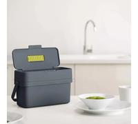 COMPO Poubelle de cuisine Tri Sélectif modulable Joseph Joseph 4 L Gris Graphite