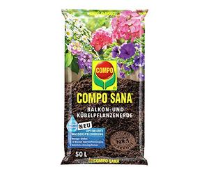 Compo Sana 1182704 Terreau pour Plantes de Balcon Sac de 50 l