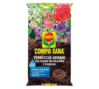 Compo SANA GERANI Terre Substrat Pour Plantes De Balcon Eau Depot 50 LT