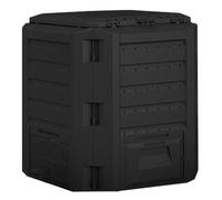 COMPOGREEN COMPOST POUBELLE 380 L NOIRE - PP-IKST380CZ