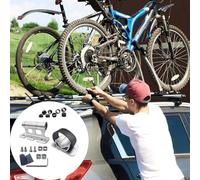 Componenti Posteriori Bici,Supporto Posteriore Portapacchi per Mountain Bike - Hardware Di Montaggio per Accessori Stabili