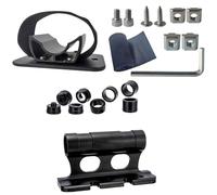 Componenti Posteriori Bici,Supporto Posteriore Portapacchi per Mountain Bike - Hardware Di Montaggio per Accessori Stabili