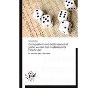 Comportement décisionnel et juste valeur des instruments financiers - BAHAJI-H - P.academiques Francophones - broché - Essai