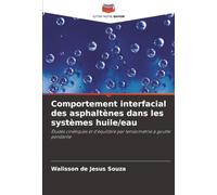 Comportement interfacial des asphaltènes dans les systèmes huile/eau: Études cinétiques et d'équilibre par tensiométrie à goutte pendante
