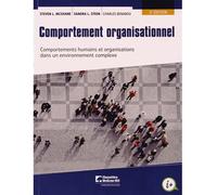 Comportement organisationnel Comportements humains et organisations dans un environnement complexe - Steven Mcshane - Gaetan Morin Cheneliere Education - broché - Manuel
