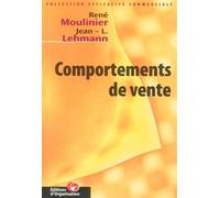 Comportements de vente - René Moulinier - Organisation Eds D' - broché - Livre
