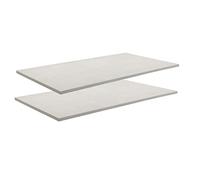 Composad | Paire d’Étagères pour Armoires AR8994/AR8995/AR8999 de la Ligne Systema, Étagères Intérieures pour Armoire, Dimensions (lxhxp) 72,30x1,80x55,40 cm,Fabrique en Italie
