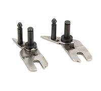 Composant à came métallique pour machine à tricoter KH260 et KH270, paire de pièces de rechange gauche et droite, pièces métalliques de précision usinées et durables pour