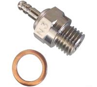 Composant d'allumage en métal OS88 Tête chaude neutre n° 8 N3 pour N4 pour systèmes de moteur au méthanol dans les avions télécommandés et les véhicules télécommandés haute performance (N3)