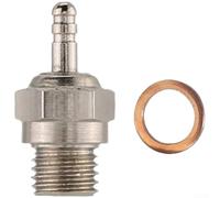 Composant d'allumage en métal OS88 Tête chaude neutre n° 8 N3 pour N4 pour systèmes de moteur au méthanol dans les avions télécommandés et les véhicules télécommandés haute performance (N 4)