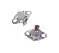 Composant de contrôle thermique en céramique KSD302 | Spécification : 16 A 250, normalement fermé, disponible 40 ℃ 45 ℃ 55 ℃ 65 ℃ 75 ℃ 90 ℃ 100 ℃ 110 ℃ 120 ℃ 130 ℃.(92C,5pcs)