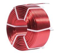 Composant de Croisement d ' Atelier, 1.0mH | Bobine d ' inductance creuse avec fil de cuivre de 1, 0 Mm, utilisation de pièces de rechange à revêtement rouge