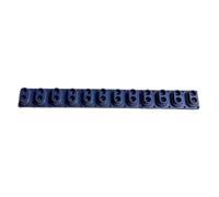Composant de de remplacement DP380 pour touches de piano | Forme de tampon conducteur flexible, 12 sections surélevées, destiné à la réparation du clavier DP380, le paquet